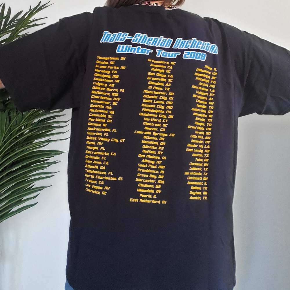 Trans Siberian Orchestra Tour Tshirt - Picture 2 of 8